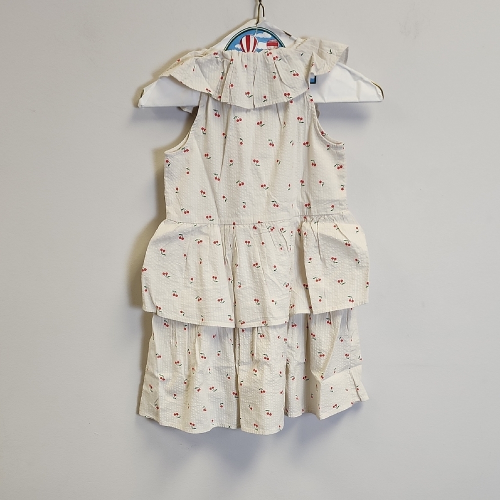 Crewcuts Cream Dress with Cherry Accents - Picture 6 of 6